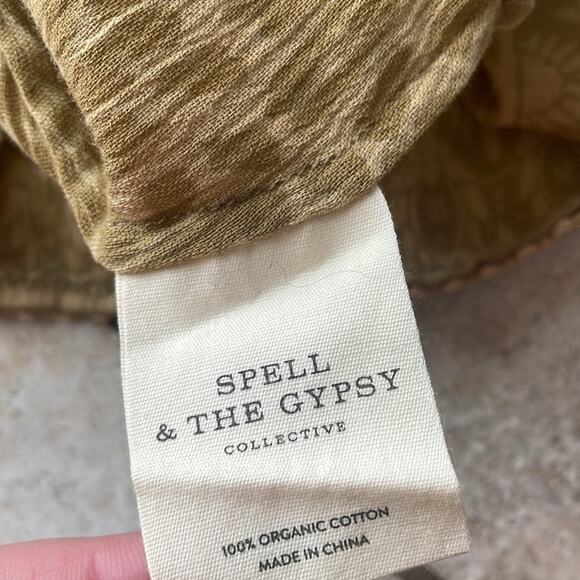 Spell Wild Thing Tunic Dress in Mustard - Picture 15 of 16